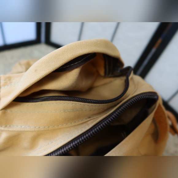 Vintage Dave Tenenbaum Leathersmith Tan Tool Bag - Picture 7 of 16